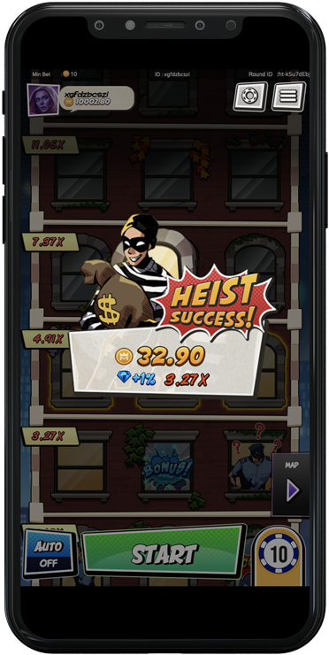 ชนะรางวัล Heist ปล้นสะดม