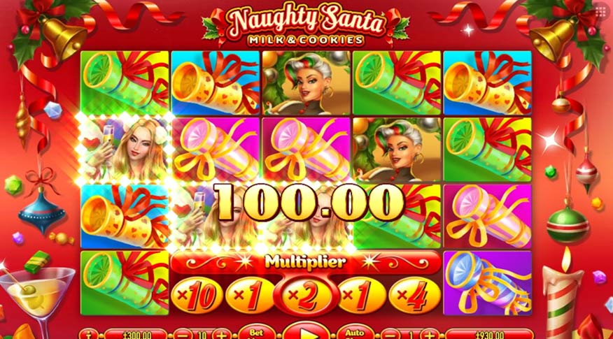 Naughty Santa slot free game