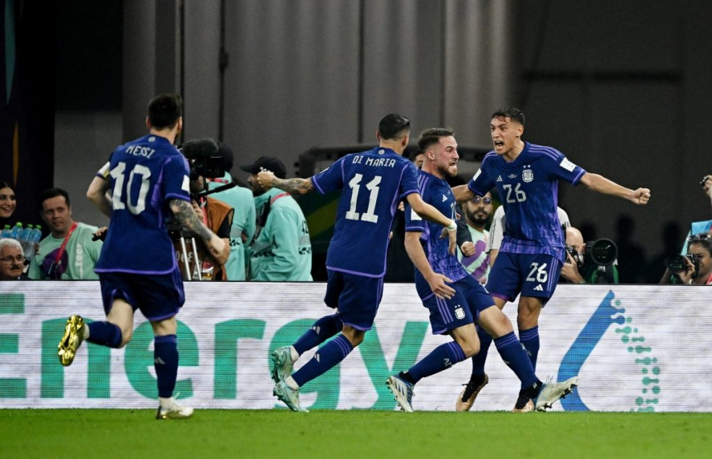 Cầu thủ Argentina ăn mừng bàn thắng mở tỷ số - (Kubet cập nhật) 
