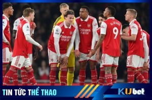 Arsenal bị cầm hòa ở 3 trận liên tiếp , top 1 bảng xếp hạng lung lay